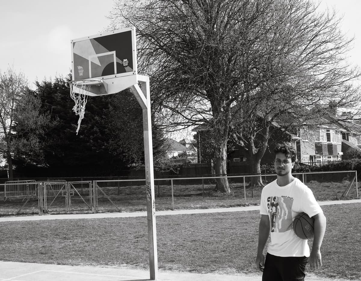 Some pictures of Max when we went out to shoot some hoops. Testing some different editing styles out.