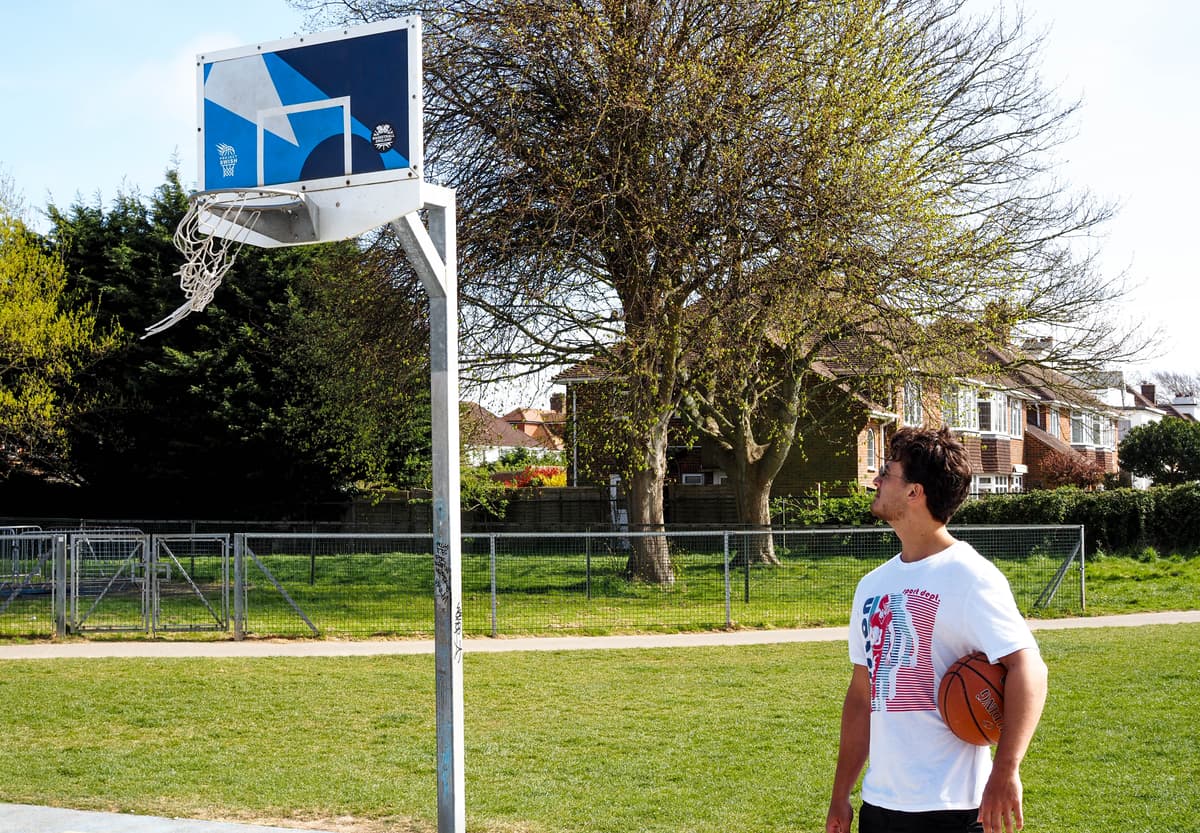 Some pictures of Max when we went out to shoot some hoops. Testing some different editing styles out.
