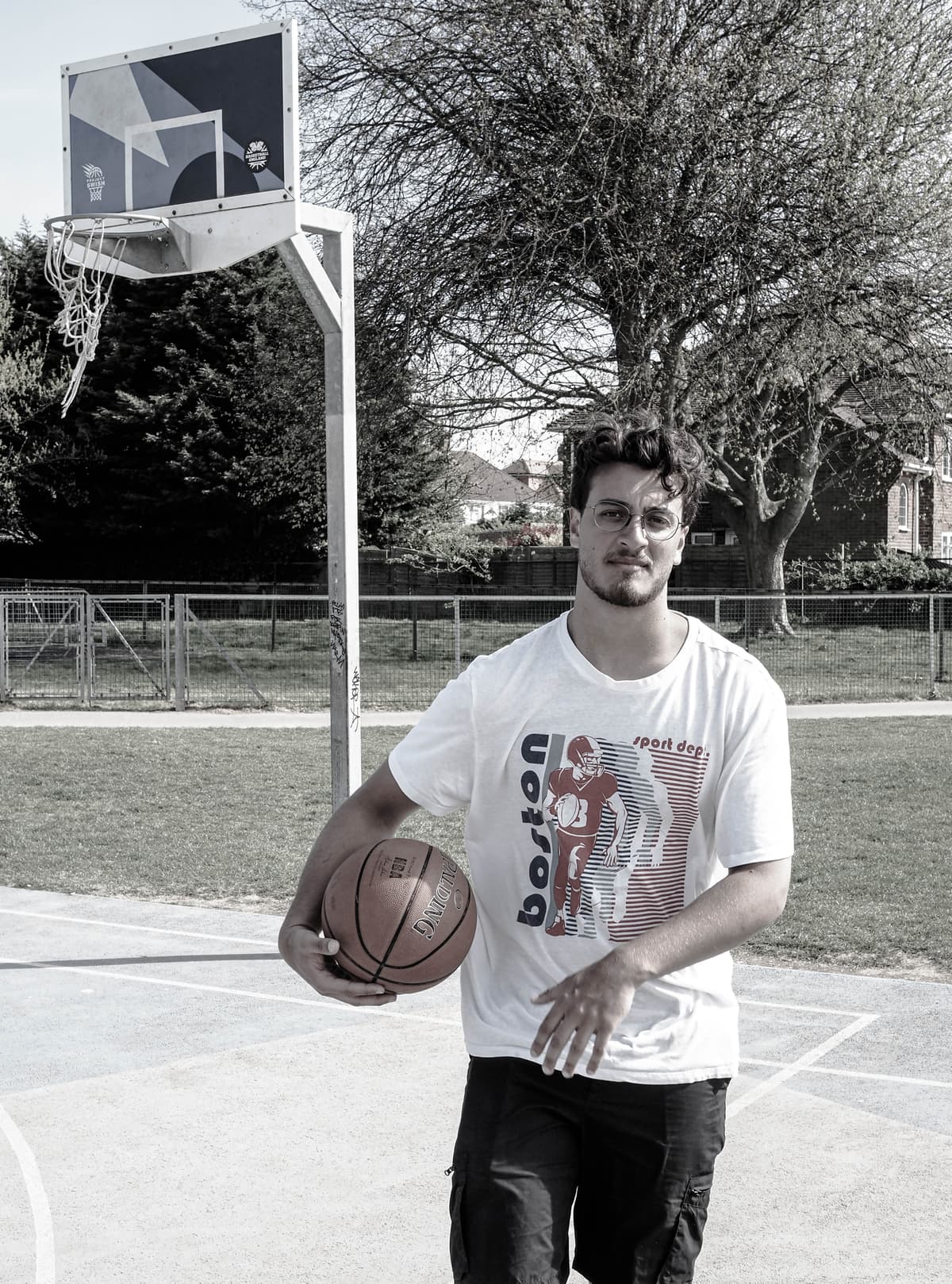 Some pictures of Max when we went out to shoot some hoops. Testing some different editing styles out.