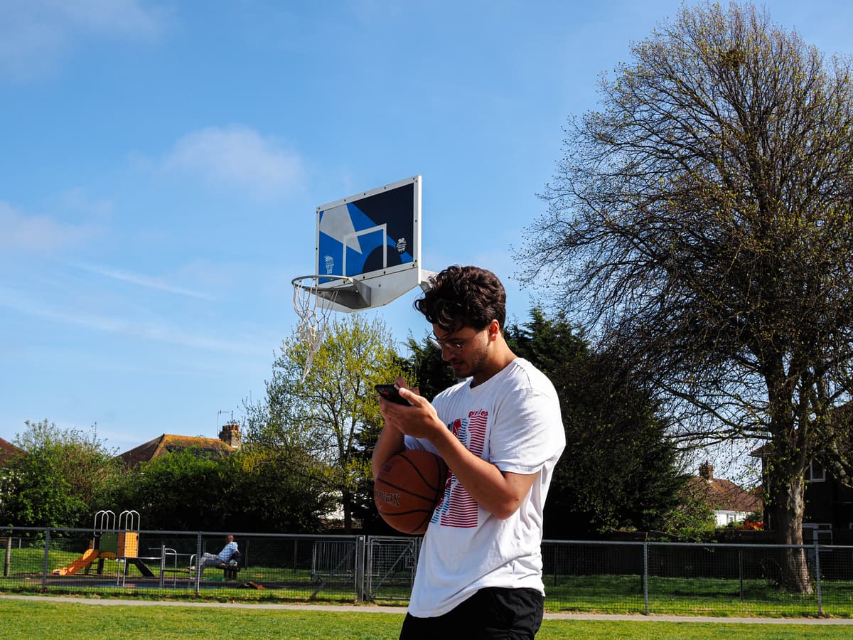 Some pictures of Max when we went out to shoot some hoops. Testing some different editing styles out.